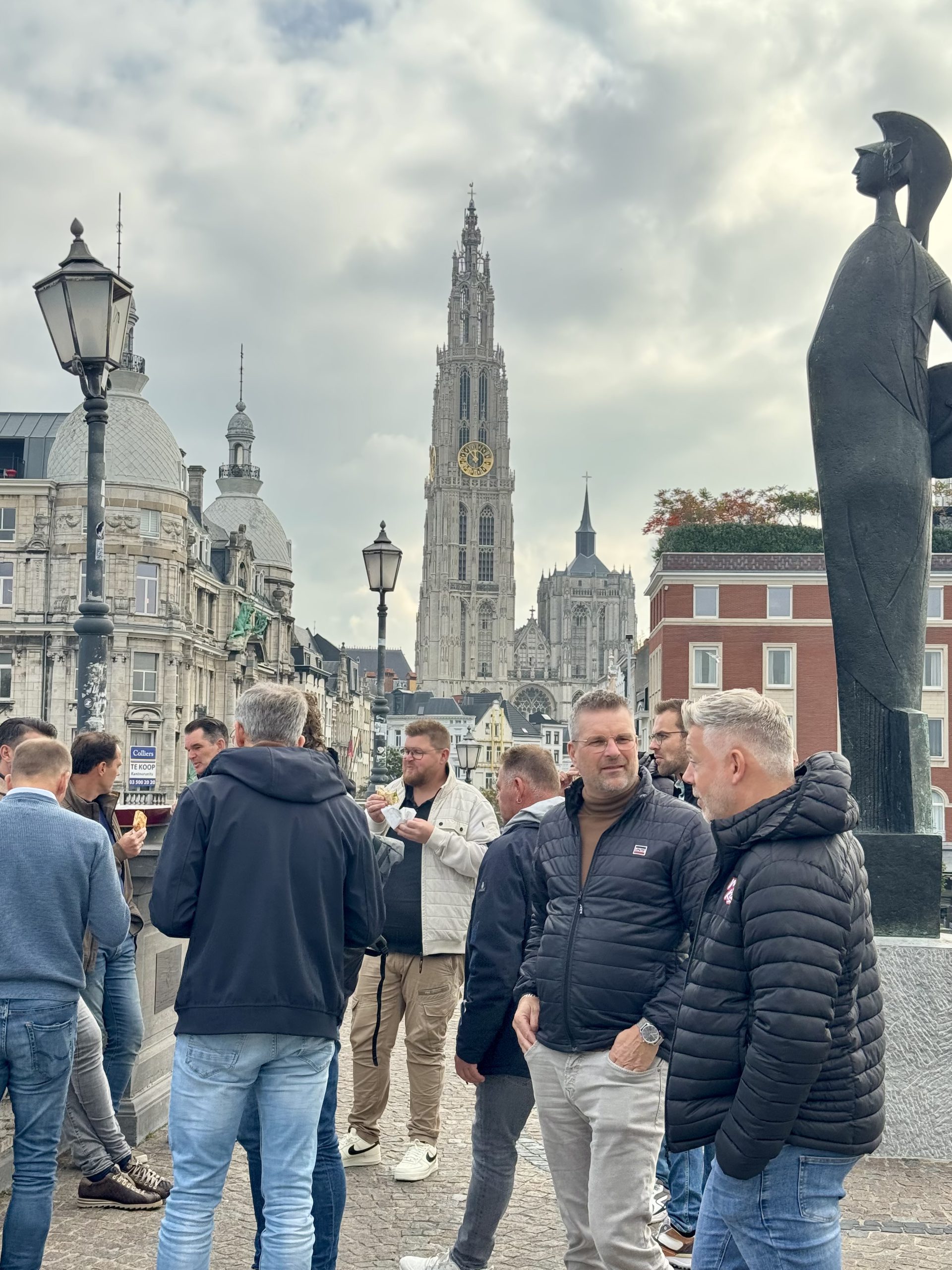 VOC Kampen - lunch Antwerpen